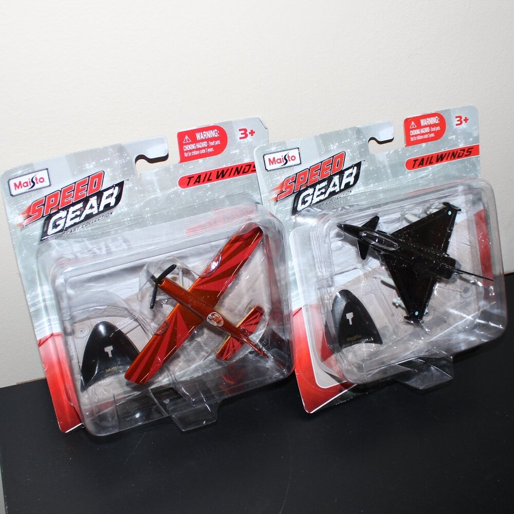 3/$77✈️Maisto Tailwinds Speed Gear EF-2000 Eurofighter Jet Fighter & Stunt Plane